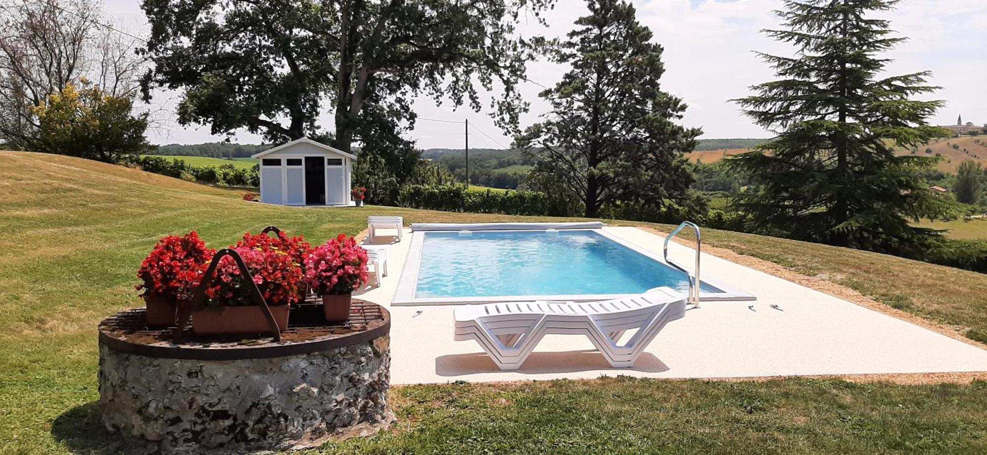 Gite - Le Moussat Lagraulet-du-Gers Exteriör bild